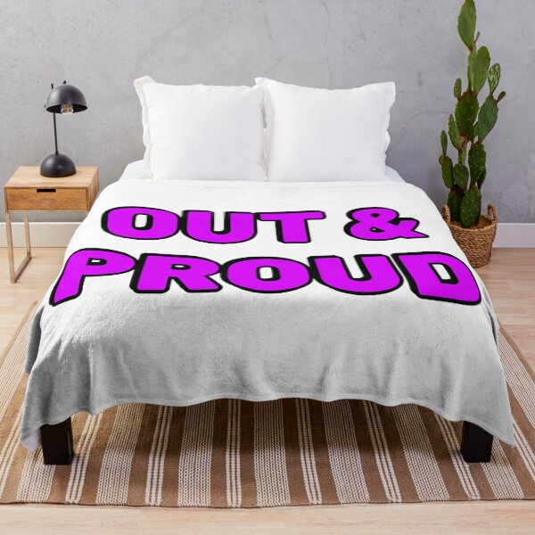 Item preview, National Coming Out Day - out and proud designed and sold by Inspirationmotivation.