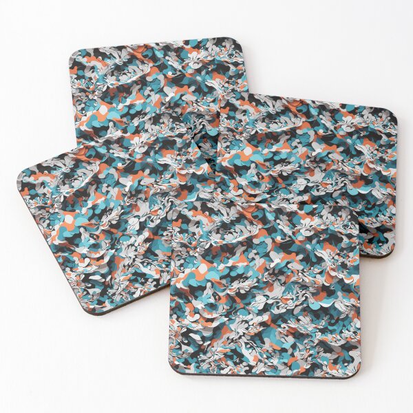 Item preview, Camuflaje de fractales DMT designed and sold by cornelius403.