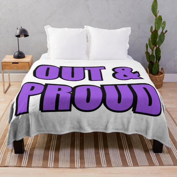 Item preview, National Coming Out Day - out and proud designed and sold by Inspirationmotivation.