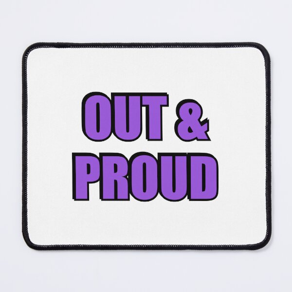 Item preview, National Coming Out Day - out and proud designed and sold by Inspirationmotivation.