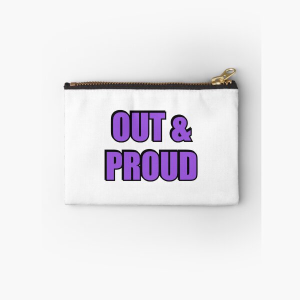 Item preview, National Coming Out Day - out and proud designed and sold by Inspirationmotivation.
