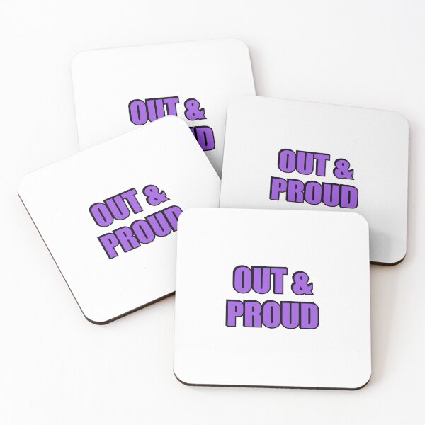 Item preview, National Coming Out Day - out and proud designed and sold by Inspirationmotivation.
