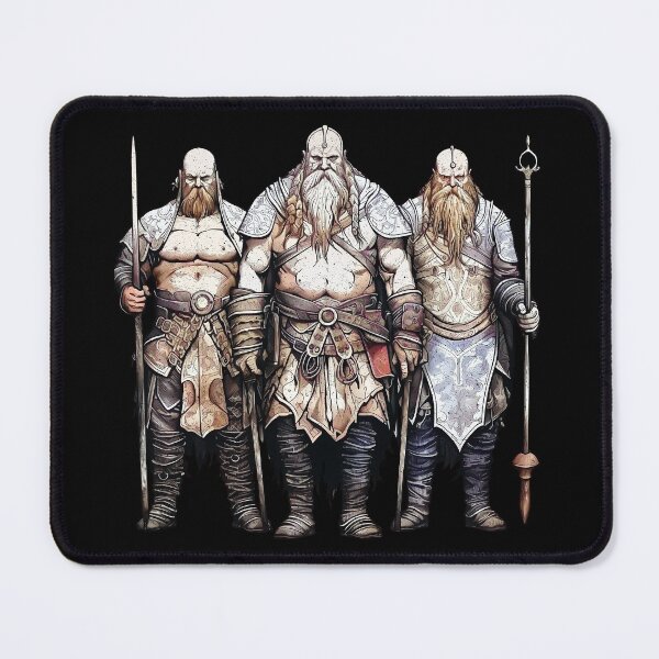 Item preview, Viking Warrior Three Bosses #8 designed and sold by SteadyRolling.