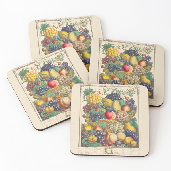 Item preview, October, from The Twelve Months of Fruits, by Robert Furber (1732) High definition designed and sold by MINDTHECHERRY.