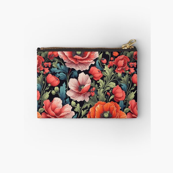 Item preview, Watercolor Poppy Flower Pattern designed and sold by Patternliss.