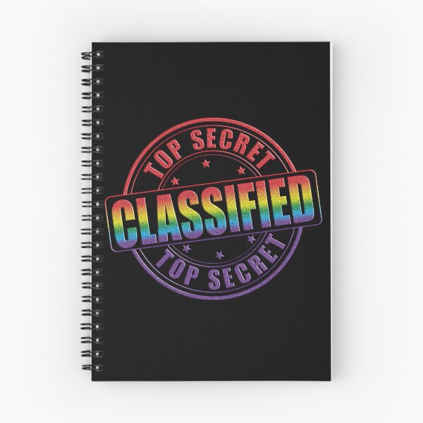 Item preview, Top Secret Classified Rainbow LGBT designed and sold by TheirChoice.