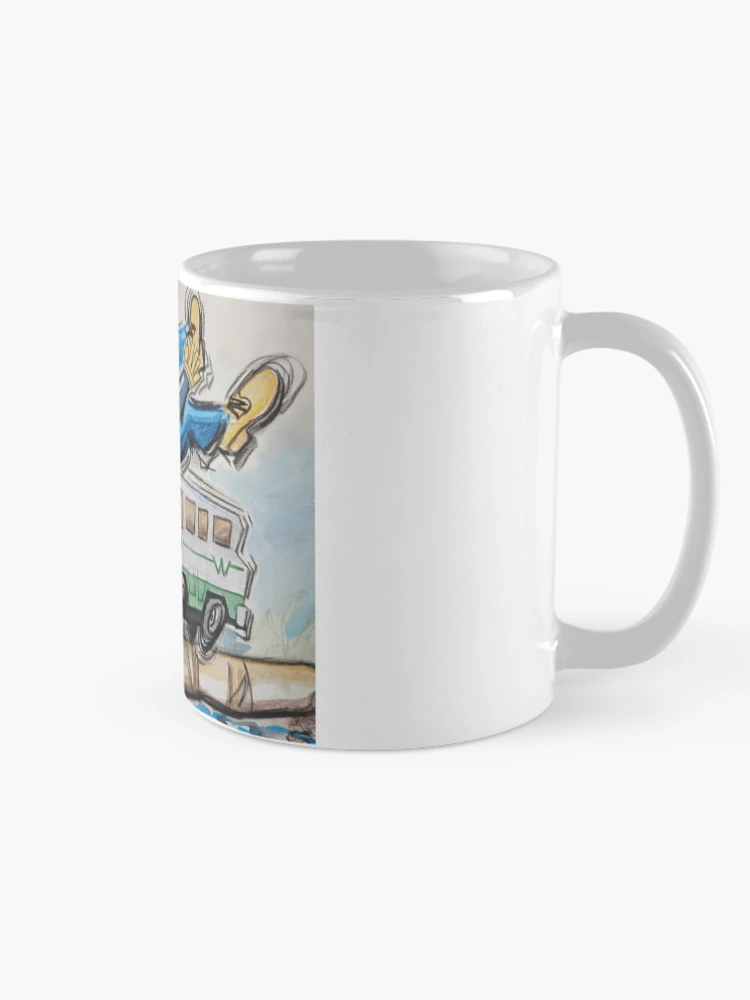 Thumbnail 3 of 6, Coffee Mug, Toy RV Ride designed and sold by DrawnToColour.