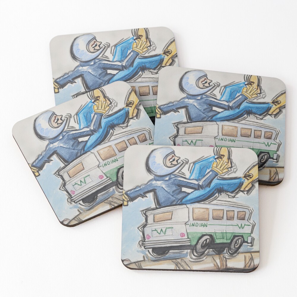 Item preview, Coasters (Set of 4) designed and sold by DrawnToColour.