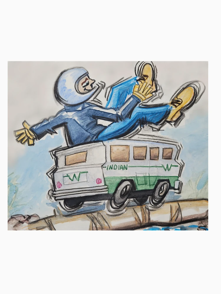 Thumbnail 6 of 6, Pullover Hoodie, Toy RV Ride designed and sold by DrawnToColour.