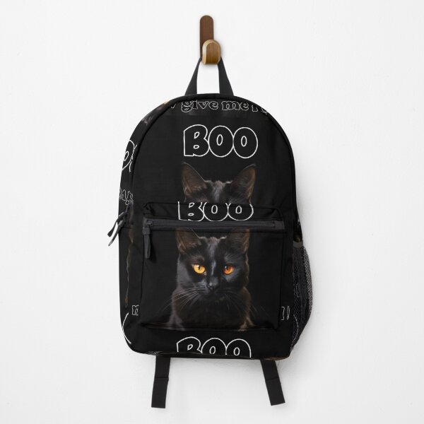 Item preview, Boo Halloween Black Cat designed and sold by MyMerryMary.