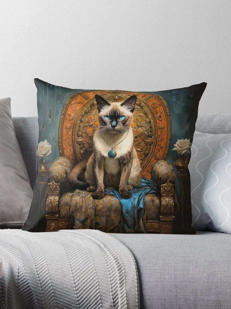 Siamese 2024 cat pillow