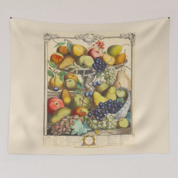 Item preview, November, from The Twelve Months of Fruits, by Robert Furber (1732) High definition designed and sold by MINDTHECHERRY.