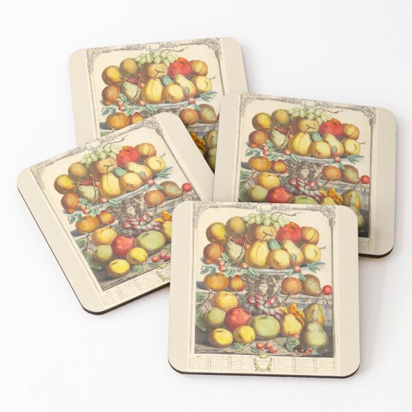 Item preview, December, from The Twelve Months of Fruits, by Robert Furber (1732) High definition designed and sold by MINDTHECHERRY.