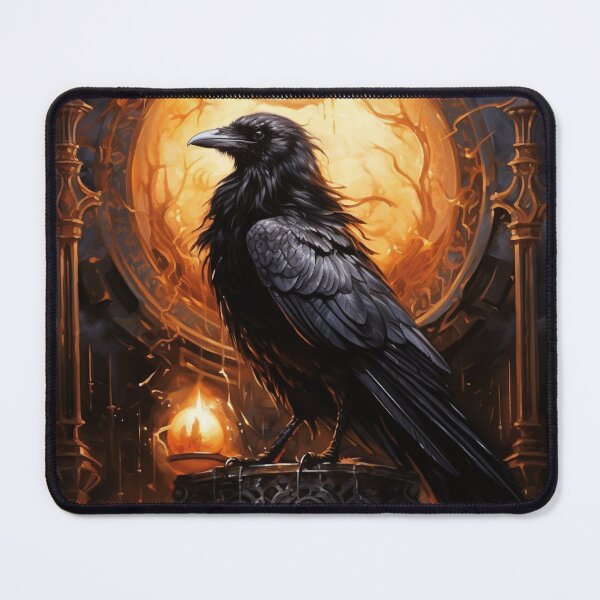 Item preview, Mystical Raven Altar designed and sold by PrintifyWorld.