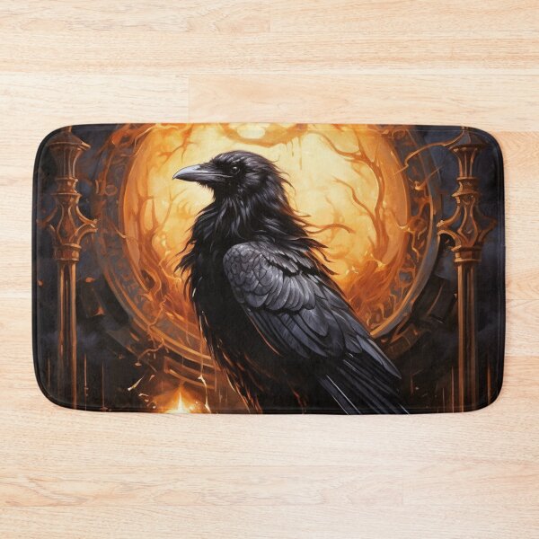 Item preview, Mystical Raven Altar designed and sold by PrintifyWorld.