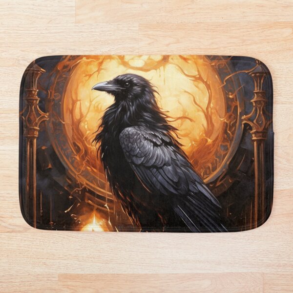 Item preview, Mystical Raven Altar designed and sold by PrintifyWorld.