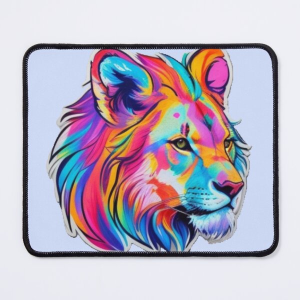 Item preview, colorful lion designed and sold by Lolpopy.