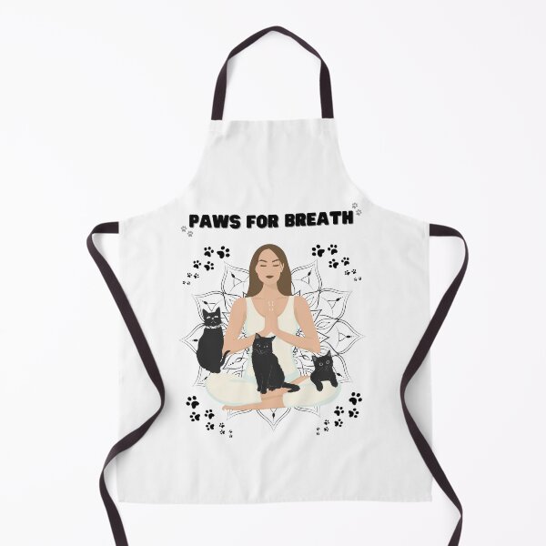 Item preview, Paws for breath, meditating with cats designed and sold by AleviryMayoral.