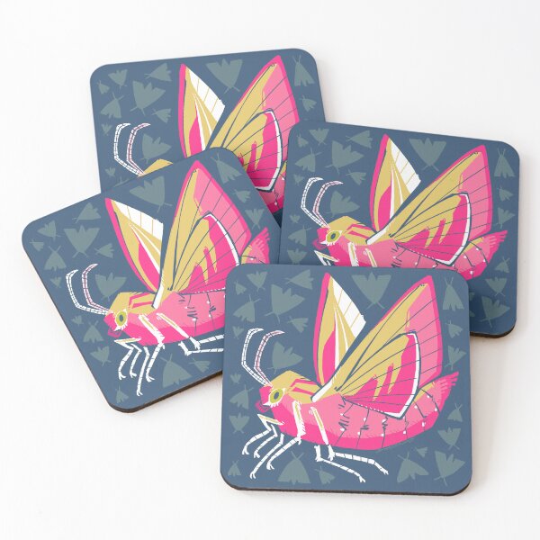 Item preview, elephant hawkmoth designed and sold by dinoserious.