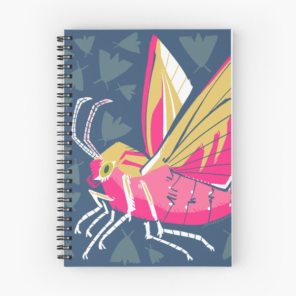 Item preview, elephant hawkmoth designed and sold by dinoserious.