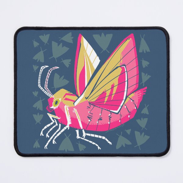 Item preview, elephant hawkmoth designed and sold by dinoserious.