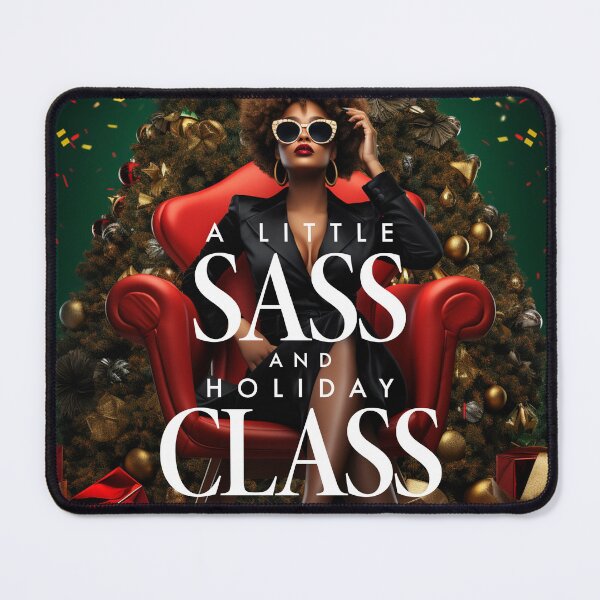 Item preview, Santa Sass and Holiday Class designed and sold by kreativecake.