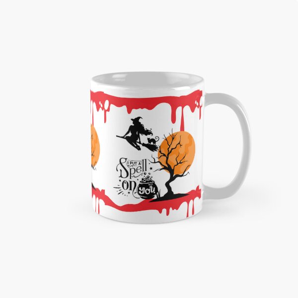 Item preview, Halloween: Witch Flying on Broomstick Over Moonlit Sky designed and sold by TaraTs.