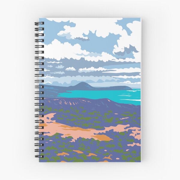 Item preview, Diamond Head Crater in Honolulu Hawaii WPA Poster Art designed and sold by patrimonio.