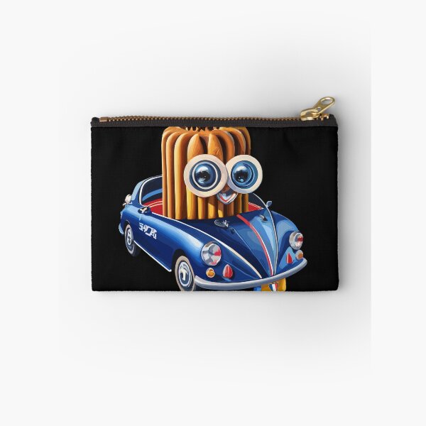 Item preview, Cute Sweet Canelé de bordeaux on a Little Blue French racing car: gift idea T-Shirt designed and sold by lemamis.