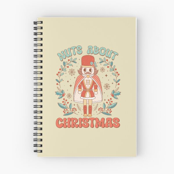 Item preview, Nuts About Christmas Nutcracker Christmas Holly designed and sold by ArtMeetsPizza.