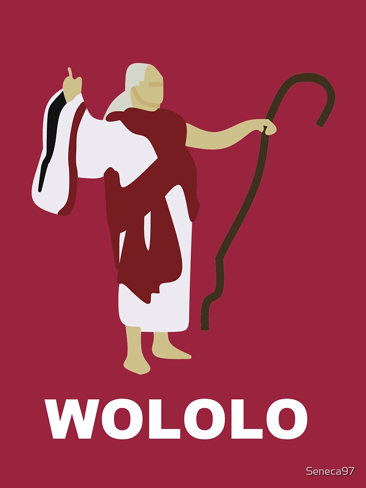 "Wololo (Red)" Tshirt by Seneca97 Redbubble