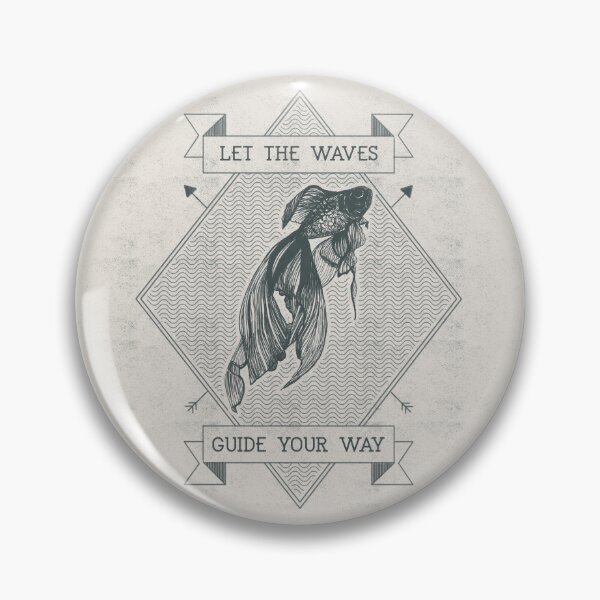 Item preview, Let the waves guide your way - fishing t-shirt designed and sold by BorczVisuals.
