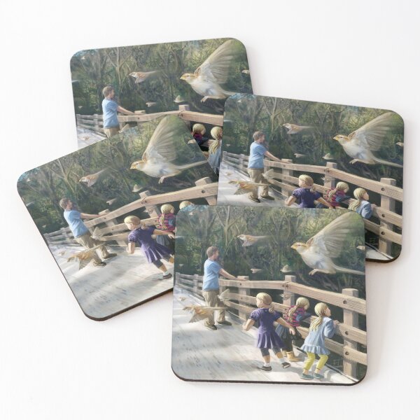 Item preview, Sparrows at Eldorado Park Bridge designed and sold by Tobiecreates.