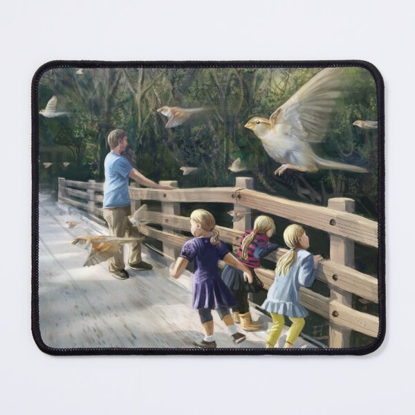Item preview, Sparrows at Eldorado Park Bridge designed and sold by Tobiecreates.