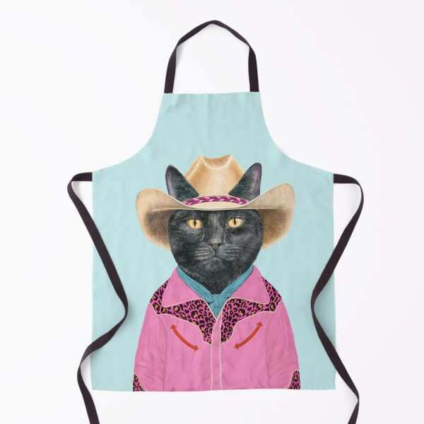 Item preview, Black Cat Cowboy Cat designed and sold by AnimalCrew.