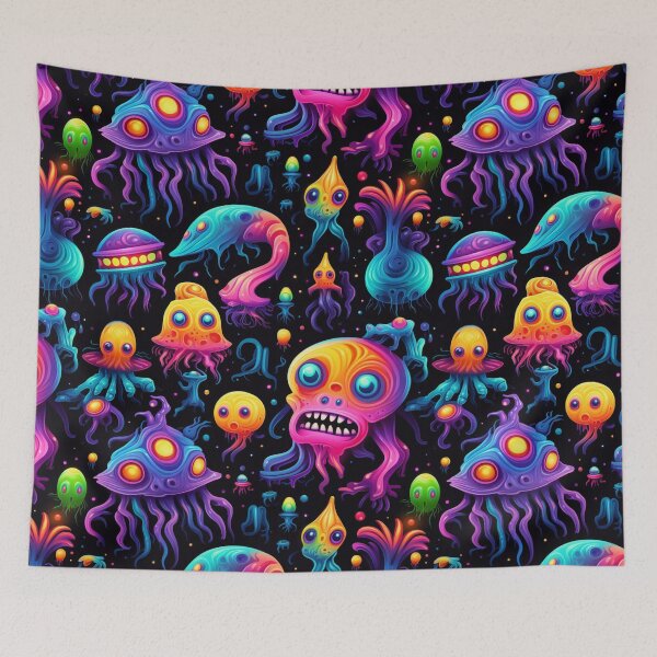 Item preview, Space Inhabitants  designed and sold by MrJdesignDepot.