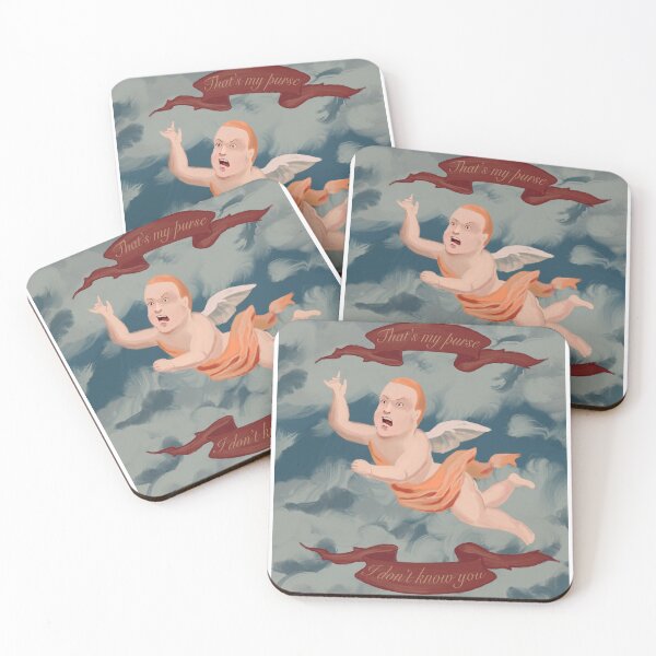 Item preview, That's My Purse Cherub designed and sold by Jabberbonk.
