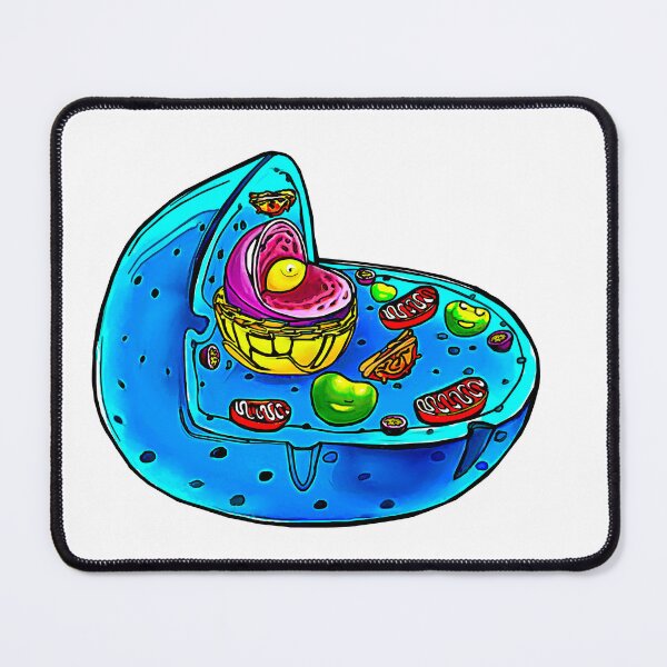 Item preview, Eukaryotic cell with organelles designed and sold by AikasHeaven.