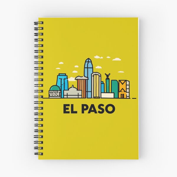 Item preview, El Paso, Texas | City Drawing Minimalist Style designed and sold by CircinusStore.