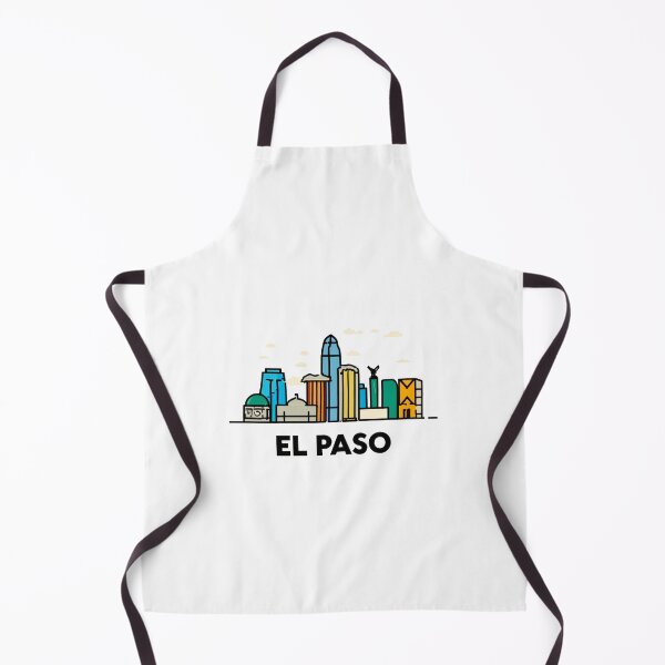 Item preview, El Paso, Texas | City Drawing Minimalist Style designed and sold by CircinusStore.