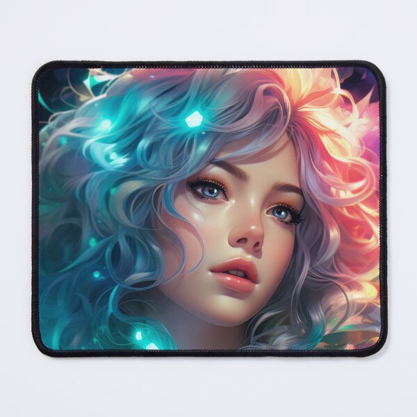 Item preview, Beautiful girl with fairy hair. designed and sold by Zavdesign.