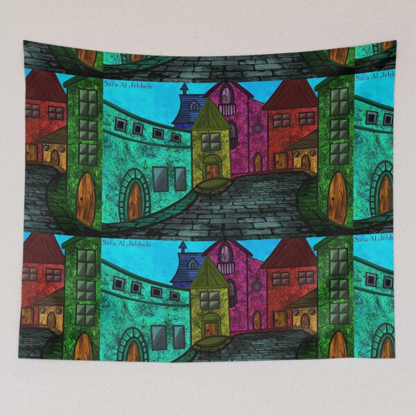 Item preview, Old City View  designed and sold by Saraaljebbeh.