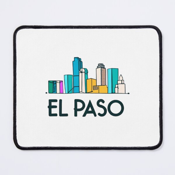 Item preview, El Paso, Texas | City Drawing Minimalist Style 2 designed and sold by CircinusStore.