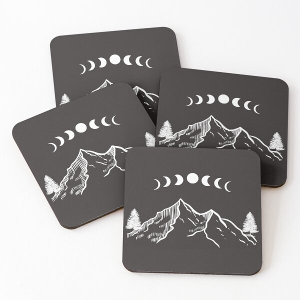 Item preview, mountains under the moon designed and sold by PlkDesign.