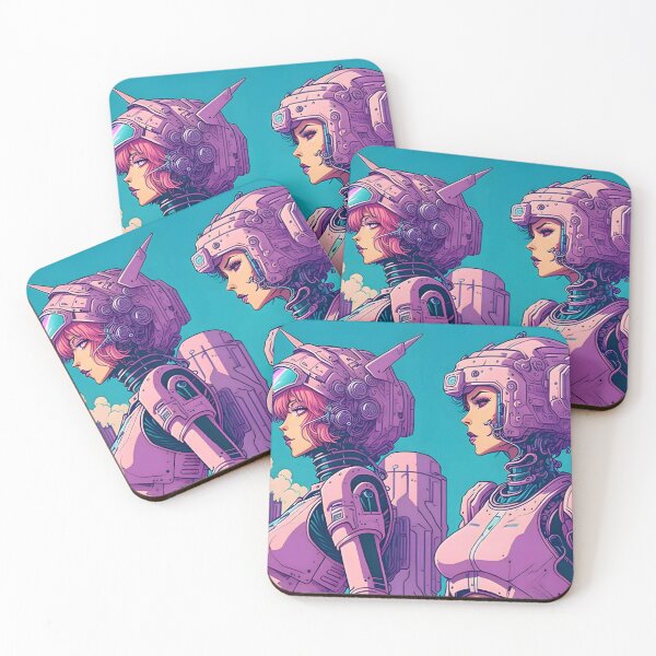 Item preview, Purple Cyborgs, AI Art designed and sold by avis-aesthetic.