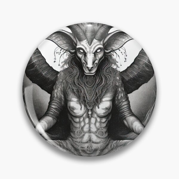 Item preview, Levitating Baphomet designed and sold by OccultDreams.