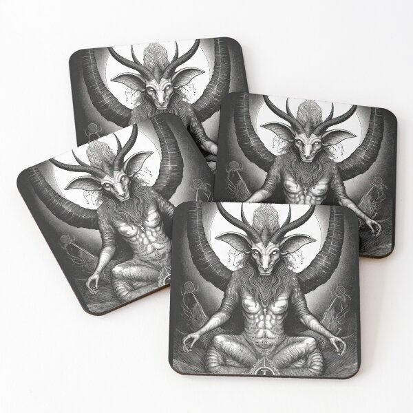 Item preview, Levitating Baphomet designed and sold by OccultDreams.