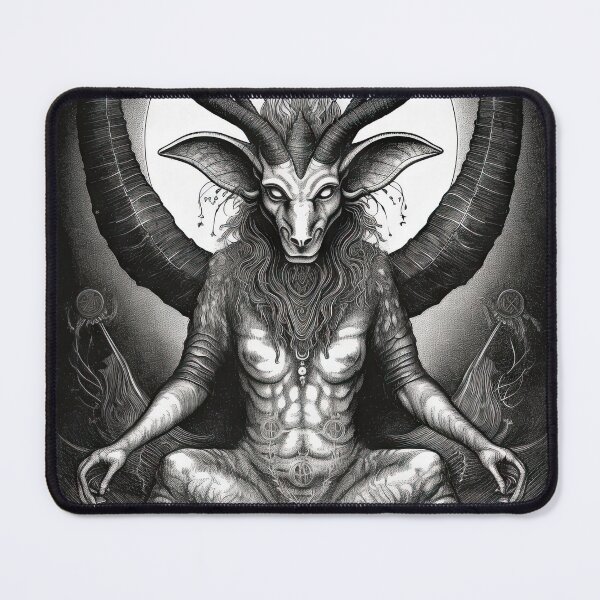 Item preview, Levitating Baphomet designed and sold by OccultDreams.