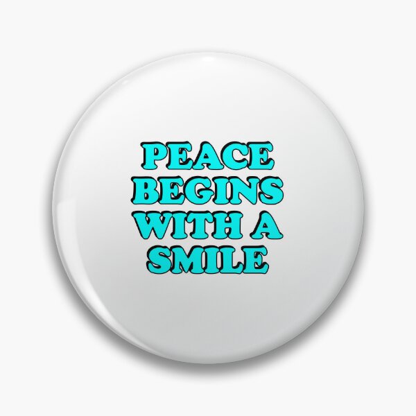 Item preview, Peace Begins With A Smile designed and sold by Inspirationmotivation.