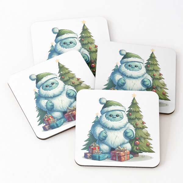 Item preview, Kawaii Yeti Ready for Christmas Party designed and sold by eyestetix.